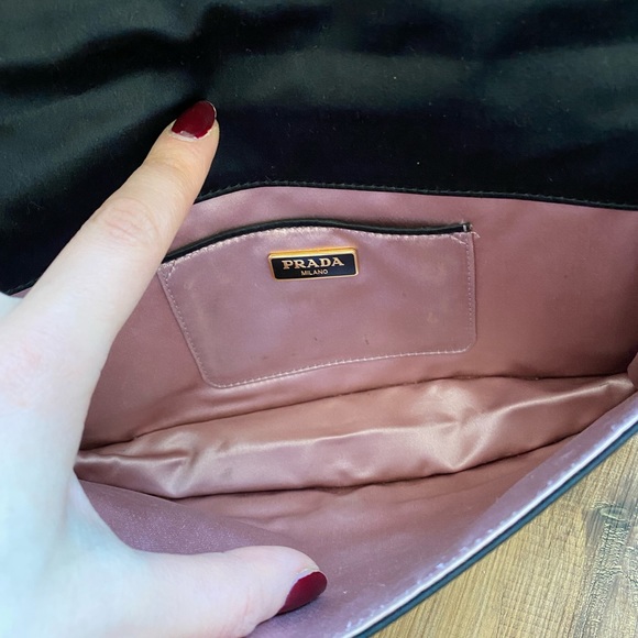 Prada Silk Clutch - Picture 4 of 8